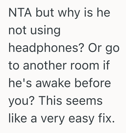 Screenshot 2025 07 15 at 9.43.09 PM She Wants To Sleep In On Saturdays, But When Her Boyfriend Wakes Up And Watches Videos In Bed, It Wakes Her Up Too